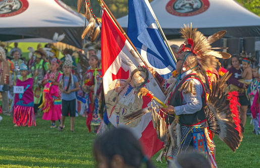 This Powwow took place in Chilliwack, British Columbia on July 29 2017. The powwow is an enthusiastic gathering of First Nations communities, honouring their culture, displaying their regalia,  beating of their drums and dancing. Everyone is welcome.