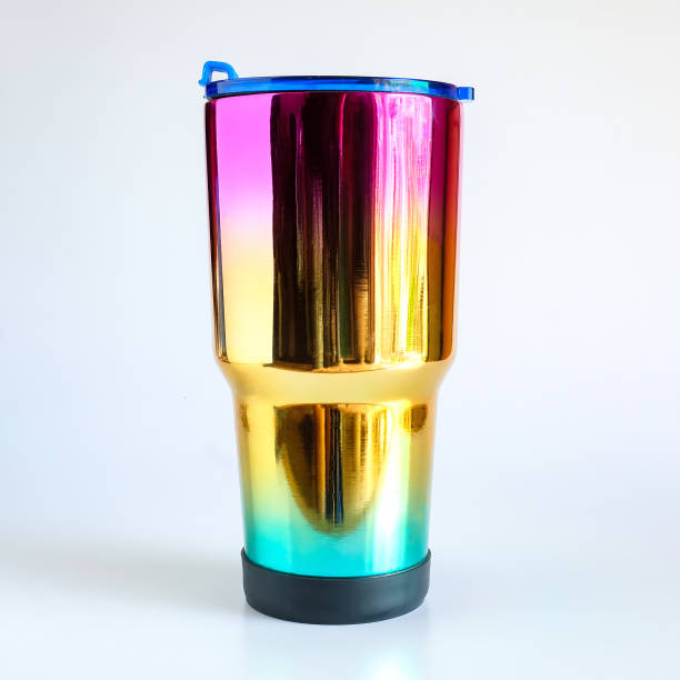 istock Large colorful water bottle for keeping temperature. 1330395078