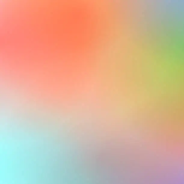 Vector illustration of Modern holographic abstract background, soft color gradient