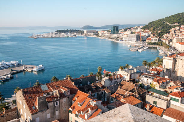 istock Trajektna Luka Split in Dalmatia, Croatia 1330404603