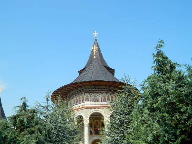 istock Camarzani orthodox monastery in Romania 1330418191