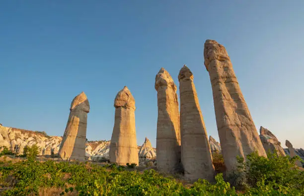 Morning light at Love Valley Goreme, Cappadocia, Turkey