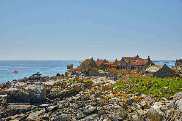 минки - jersey uk nature landscape стоковые фото и изображения