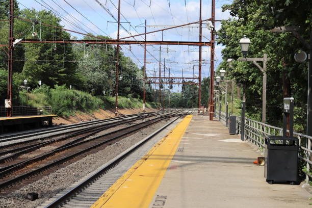istock Tracks Leaving the Station 1330432488