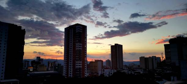 istock Bucaramanga Skyline at dusk 1330444051