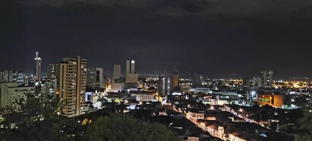 istock Cali, Colombia Skyline at night 1330444075