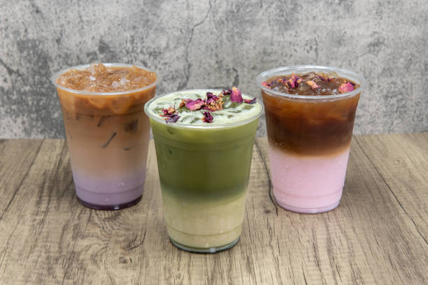 istock Layered flavors in a cold cup of delicious 1330459420