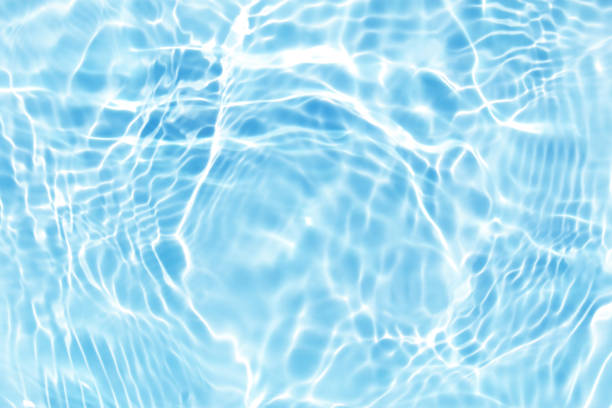 istock clear blue water wave reflections abstract, natural swirl pattern texture background, summer image 1330471648