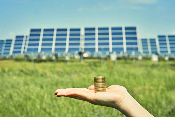 istock array of polycrystalline silicon solar cells in solar power plant turn up 1330502757