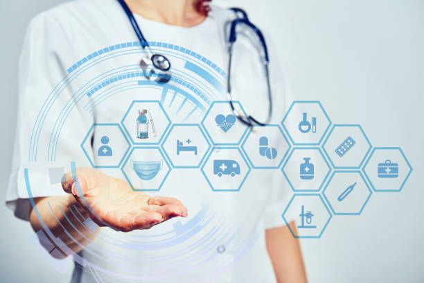 istock Female Doctor With Stethoscope On Isolated Background 1330509176