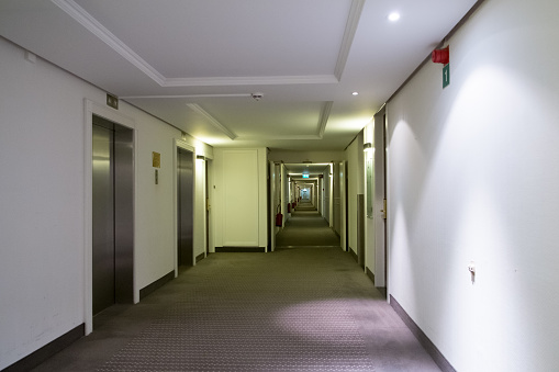 Corridors of A Hotel