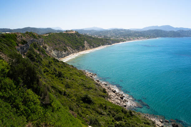 istock Scenic view of Arillas shore 1330521963