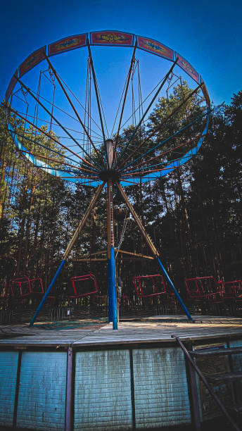 istock Carousels in the woods 1330534056