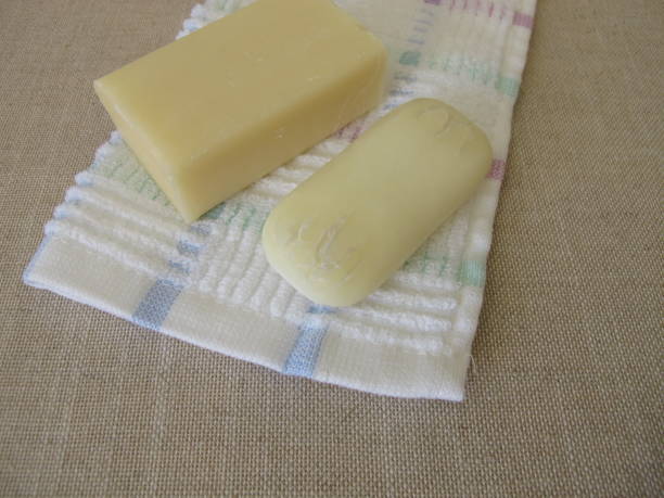 istock A new soap and a a used soap bar 1330540480