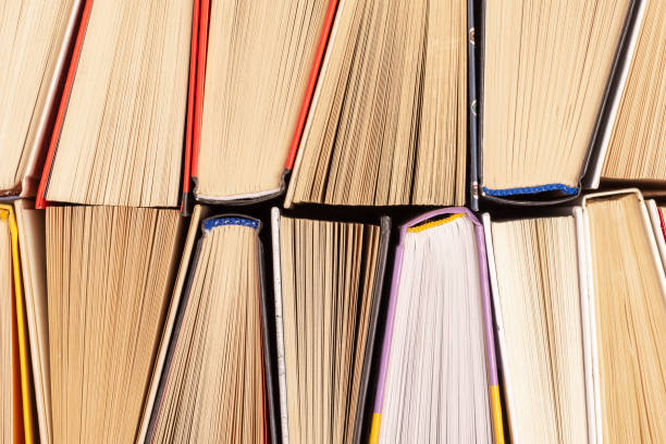 istock Many different hardcover books in a row. 1330541786
