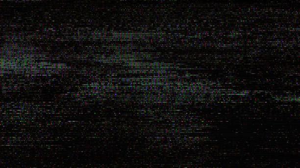 glitch hałasu statycznego telewizora vfx pack. wizualne efekty wideo paski tła, tv ekran usterka usterka. tło wideo, efekt przejścia do edycji wideo - vcr audio cassette video video cassette tape zdjęcia i obrazy z banku zdjęć