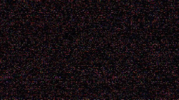 istock Glitch noise static television VFX pack. Visual video effects stripes background,tv screen noise glitch effect.Video background, transition effect for video editing 1330552092