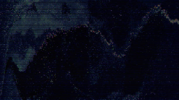 istock Glitch noise static television VFX pack. Visual video effects stripes background,tv screen noise glitch effect.Video background, transition effect for video editing 1330552099