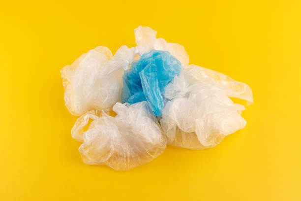 istock Pile of used plastic bags. 1330552208