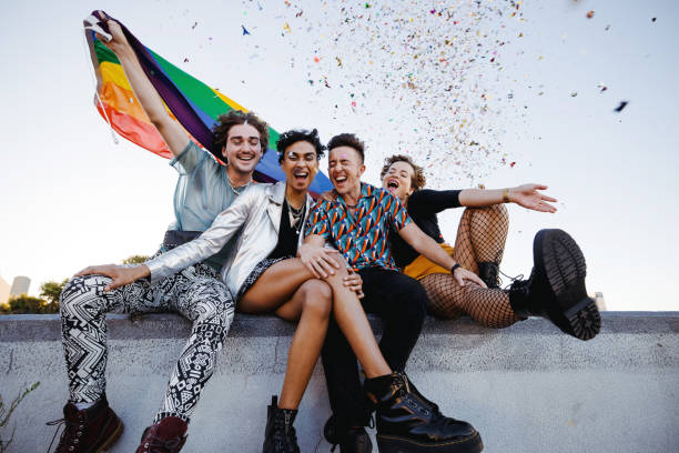 istock Confetti celebrations of pride 1330554471