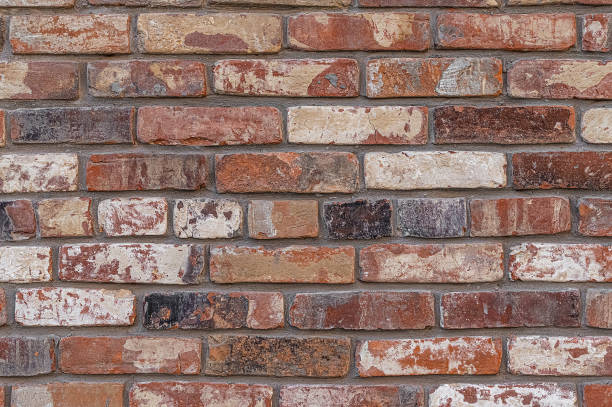 Background of weathered brick wall