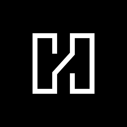 Letter H solid Logo