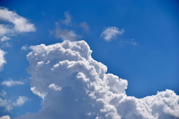 istock Blue and white cumulus clouds during the day 1330572130