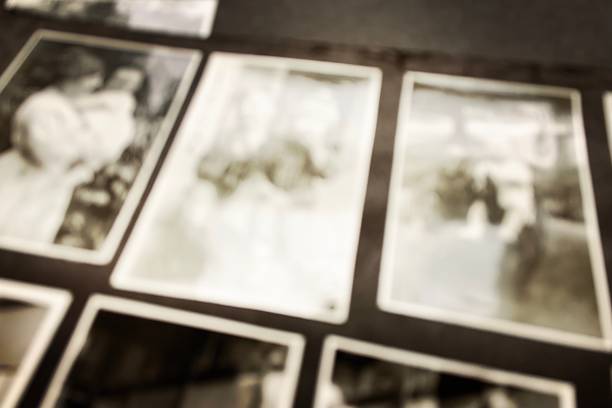 istock Old Fashioned Photographs Defocused black and white 1330583031