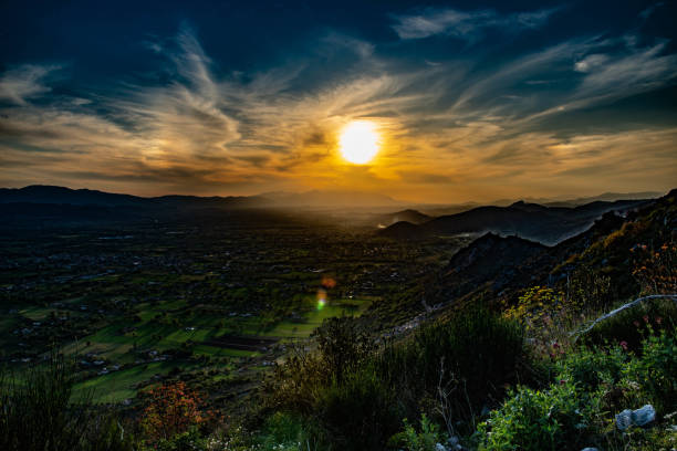 Colorful sunset