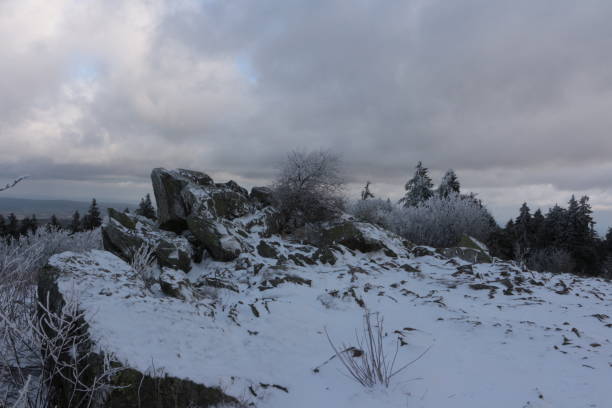istock Snow on the large Feldberg in the Taunus 1330588424