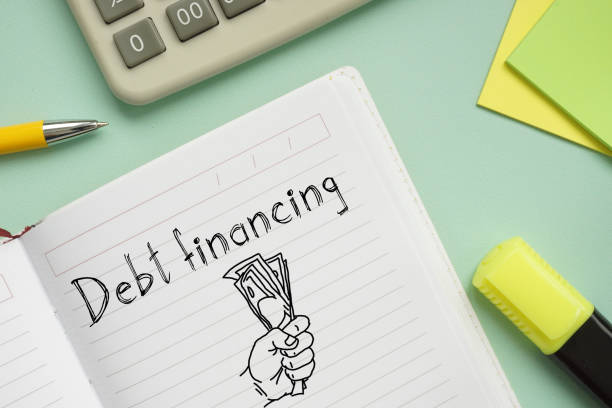 istock Debt financing is shown on the business photo using the text 1330588809