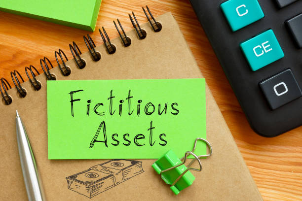 istock Fictitious assets is shown on the business photo using the text 1330589945