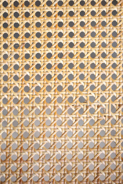 istock Wooden texture of rattan with natural patterns / Background 1330591210