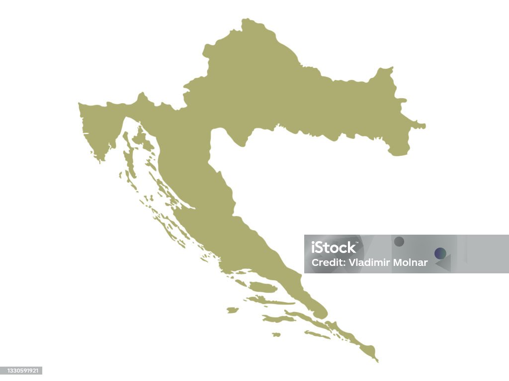 Kuvapankin kuvitus otsikolla Kroatia Kartta – Lataa kuva nyt - Abstrakti,  Ei ihmisiä, Eurooppa - iStock