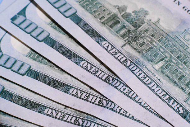 istock US dollar, macro shot. Money background 1330592259