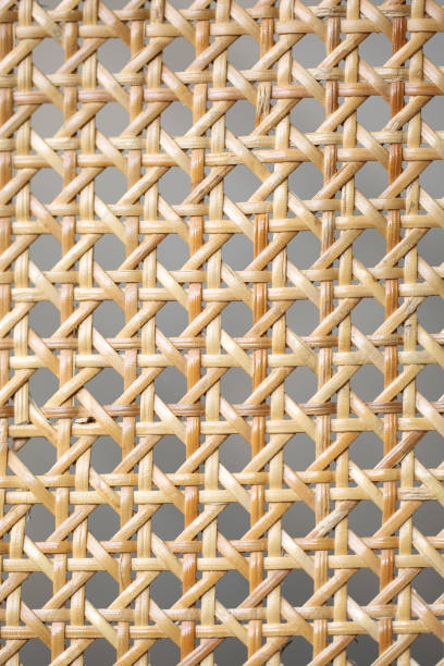 istock Wooden texture of rattan with natural patterns / Background 1330594340