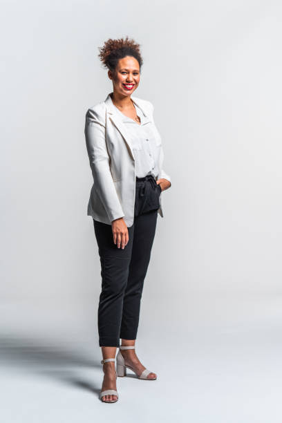 istock Confident Mixed Race Woman 1330596330