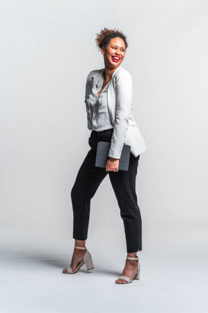istock Attractive Mixed Race Businesswoman 1330596335
