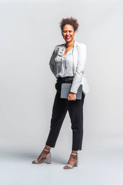 istock Attractive Mixed Race Businesswoman 1330596348