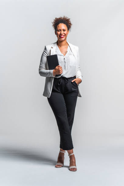 istock Attractive Mixed Race Businesswoman 1330596357