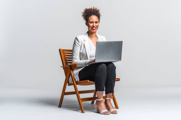istock Confident Mixed Race Woman 1330596373