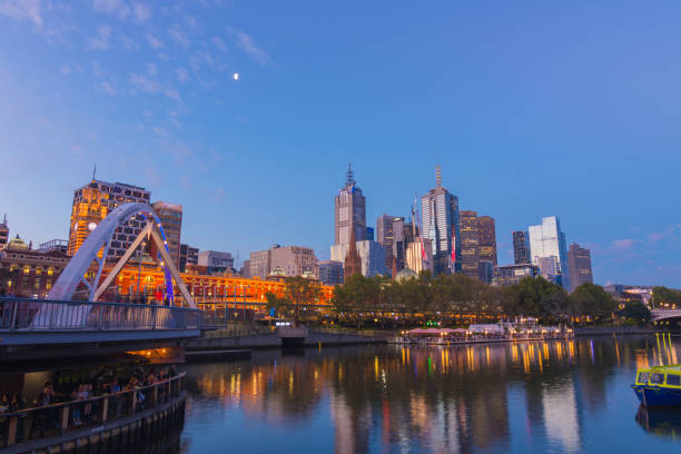 istock Melbourne City Sunset Evening, Victoria, Australia 1330600131