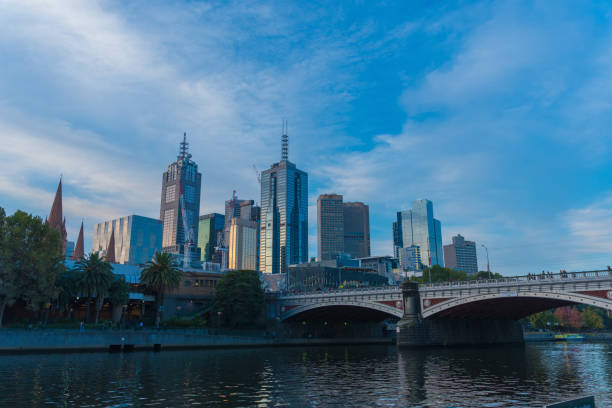 istock Melbourne City Sunset Evening, Victoria, Australia 1330600264
