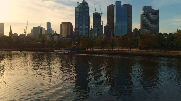 istock Melbourne City Sunset Evening, Victoria, Australia 1330600643