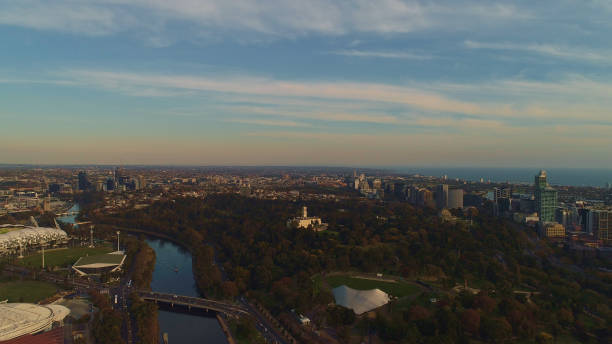 istock Melbourne City Sunset Evening, Victoria, Australia 1330600770