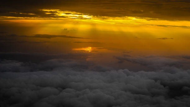 istock Aerial view of clouds 1330606761