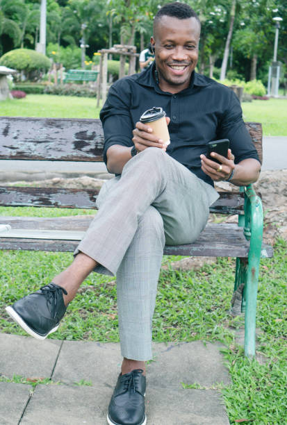 istock portrait happy African American young man smiling confident optimistic 1330612338