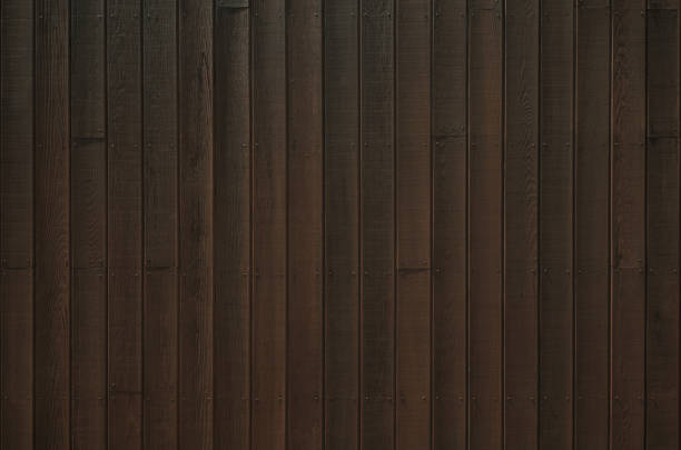 istock Dark brown wood texture background 1330633499