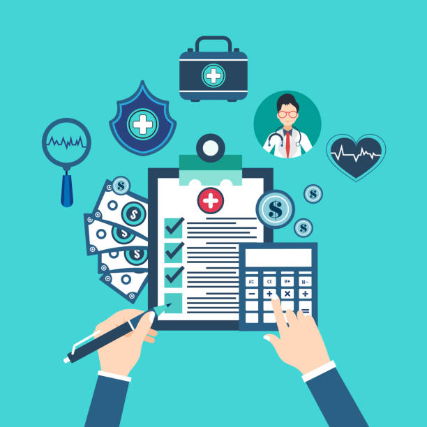 istock Health insurance. medicine concepts set 1330634864
