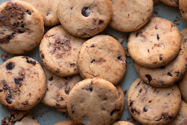 istock rich homemade chocolate cookies 1330636126